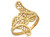 Diamond Cut Ladies Branch and Leaves Design Bypass Ring (JL# R10101)