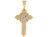 Impressive Accented Passion Cross Pendant (JL# P9962)