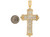 Gleaming Accented Elegant Latin Cross Pendant (JL# P9961)