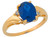 White CZ Ladies Vintage Birthstone Ring (JL# R9556)