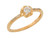 Brilliant Ladies Gorgeous Thin Band Engagement Ring (JL# R9336)