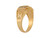 Rectangle Modern Layered Men's Cluster Ring (JL# R8829)