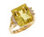 White CZ Split Band Ladies Ring (JL# R8601)