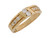 Shining Mens Wedding Band Anniversary Ring (JL# R8410)