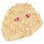 Simulated Ruby White CZ Lion Head Mens Ring (SKU# R8294)