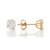 Round Brilliant Cut 5mm Post-style Earrings (JL# E7722)