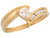 Ladies Elegant Bypass Design Wedding Engagement Ring (JL# R7564)