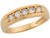 Five-stone Round Cut Anniversary Band Ladies Ring (JL# R7508)
