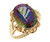 10k Yellow Gold Mystic Topaz Ring (JL# R7177)