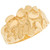 Solid Wild Unique Design Fancy Mens Nugget Ring (SKU# R6565)