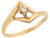 Diamond Angular Modern Designer Promise Ring (JL# R6315)