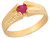 Real Thin Modern Sleek Baby Girl Ring (JL# R5832)