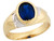 Two Toned Gold Birthstone Baby Ring (JL# R5768)
