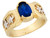Two Tone Gold Birthstone Baby Ring (JL# R5753)