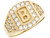 Real Accent Letter Z Initial Ring (JL# R4651)