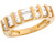 Real Solid Sleek Ladies Anniversary Ring (JL# R3898)