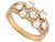 Beautiful Oval and Round CZ Ladies Ring (JL# R3641)