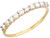 Beautiful Single Row Round Cut Band (JL# R3423)