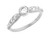 Round CZ Promise Ring with Round Accents Stones (JL# R3245)