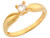 Round CZ Lovely Design Engagement Ring (JL# R3235)