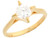 Round CZ Uniquely Designed Engagement Ring (JL# R3233)