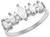 Elegant Marquise and Round Shaped CZ Anniversary Ring (JL# R3197)