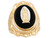 Two Tone Gold Our Lady of Guadalupe Virgin Mary Religious Filigree Ring (JL# R3029)