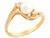 solid freshwater cultured & cz swirl promise Ring (JL# R3008)
