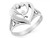 Medium Heart with Love Family Ring (SKU# R2400)