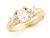 Solid Oval CZ Promise Ring (JL# R2194)