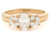 Solid Oval CZ Promise Ring (JL# R2194)