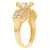 Gold10x5mm Marquise Baguette CZ Engagement Ring (JL# R2125)