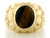 Solid Oval Nugget Mens Ring (JL# R2045)