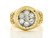 SOLID CZ MENS CLUSTER FILIGREE RING (JL# R1893)