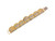 Two-Tone Brilliant Accented Religious Last Supper Jesus Bracelet (SKU# B9185)
