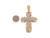 Cluster Pave Intricate Fancy Religious Cross Pendant (JL# P8981)
