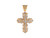 Baguette Intricate Hip Hop Religious Cross Pendant (JL# P8976)