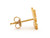 1.0cm Flying Eagle Patriotic Post Stud Earrings (SKU# E8767)