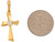 2.9cm Real Unique Cross Religious Pendant (JL# P6250)