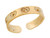 Real Hearts Engraved Thin Designer Toe Band (JL# H4991)