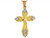 3.14cm Long Stylish Unique Cross Charm Pendant (JL# P4933)