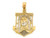 Jesus Cross Anchor Small Charm Pendant (JL# P1811)