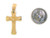 Solid Dove Cross Pendant Jewelry (JL# P1798)