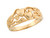 Blossoming Hearts and Leaves Design Ladies Ring (JL# R7596)