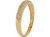 Flush Set Shimmering Accented Ladies Wedding Band (JL# R10864)