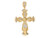 Head-Turning Detailed Filigree Design and Diamond Cut Crucifix Pendant (JL# P11658)