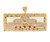 Striking Detail Last Supper Large Nugget Design Frame Pendant (SKU# P11584)