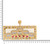 Striking Detail Last Supper Large Nugget Design Frame Pendant (SKU# P11584)