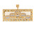 Striking Detail Last Supper Large Nugget Design Frame Pendant (SKU# P11584)