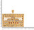 Huge Impressive Diamand Cut Last Supper Nugget Design Frame Pendant (SKU# P11594)